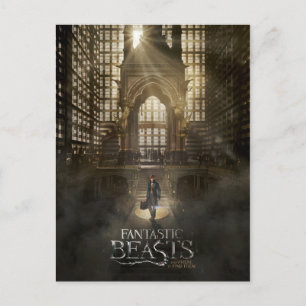 NEWT SCAMANDER™ in MACUSA™ Headquarters Briefkaart