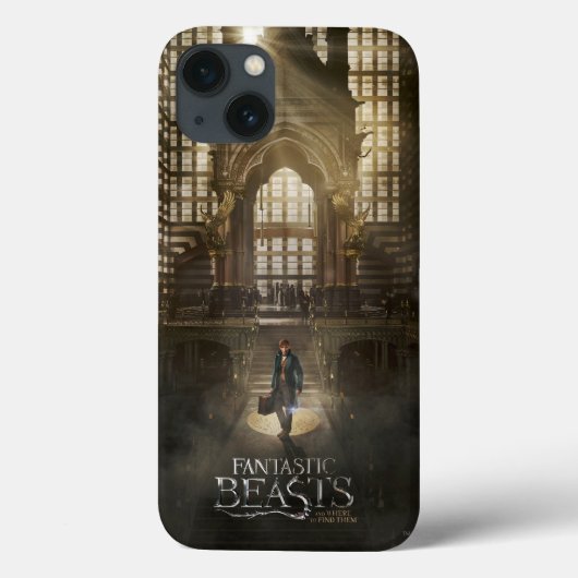NEWT SCAMANDER™ in MACUSA™ Headquarters Case-Mate iPhone Case (Achterkant)