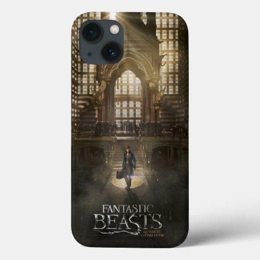 NEWT SCAMANDER™ in MACUSA™ Headquarters Case-Mate iPhone Case (Achterkant)