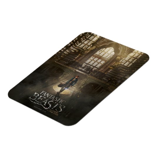 NEWT SCAMANDER™ in MACUSA™ Headquarters Magneet (Linkerzijde)