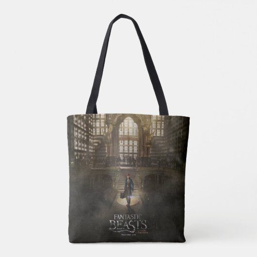 NEWT SCAMANDER™ in MACUSA™ Headquarters Tote Bag (Achterkant)