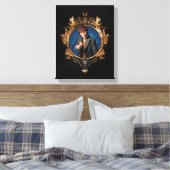 NEWT SCAMANDER™-portret Canvas Afdruk (Insitu (Slaapkamer))