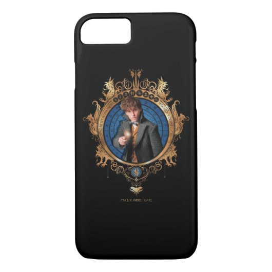 NEWT SCAMANDER™-portret Case-Mate iPhone Case (Achterkant)