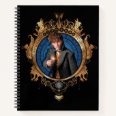 NEWT SCAMANDER™-portret Notitieboek (Voorkant)