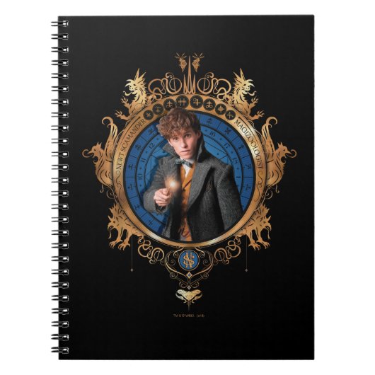 NEWT SCAMANDER™-portret Notitieboek (Voorkant)