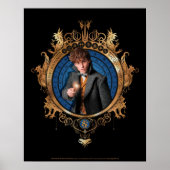 NEWT SCAMANDER™-portret Poster (Voorkant)