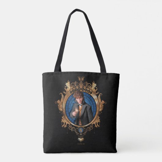 NEWT SCAMANDER™-portret Tote Bag (Achterkant)