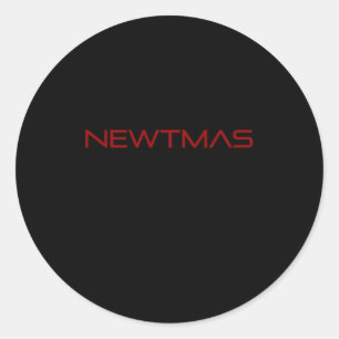 Newtmas Newt Thomas Maze Ronde Sticker