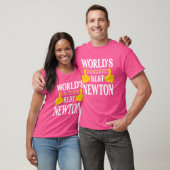 Newton Achternaam Team Familie Achternaam World's  T-shirt (Unisex)