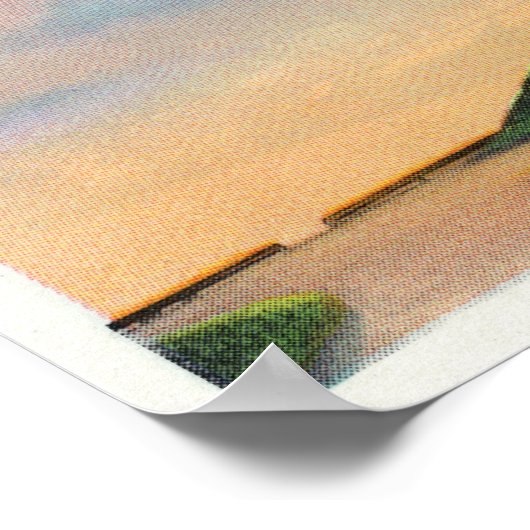 Newton Battlefield Park Uitzicht Poster (Hoek)