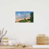 Newton Battlefield Park Uitzicht Poster (Keuken)