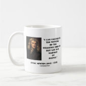 Newton berekent de bewegingen van de waanzin van d koffiemok (Links)