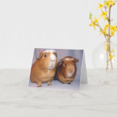 Newton en Skeeter Notecard Kaart (Gele Bloem)