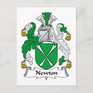 Newton Family Crest Briefkaart