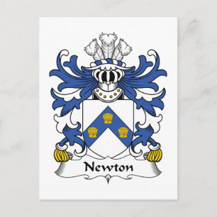 Newton Family Crest Briefkaart