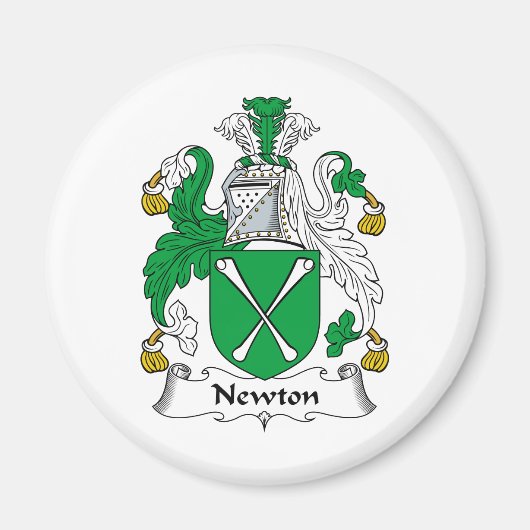Newton Family Crest Magneet (Voorkant)