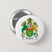 Newton Family Crest Ronde Button 5,7 Cm (Voorkant /achterkant)