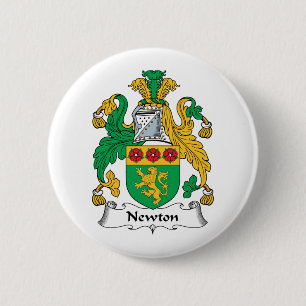 Newton Family Crest Ronde Button 5,7 Cm