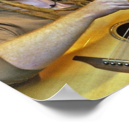 Newton Faulkner Poster (Hoek)