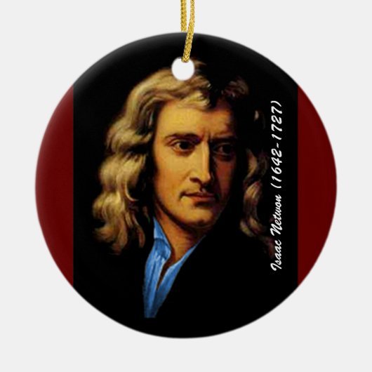 Newton Keramisch Ornament (Voorkant)