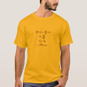 Newton Laws of Motion T-shirt (Voorkant)