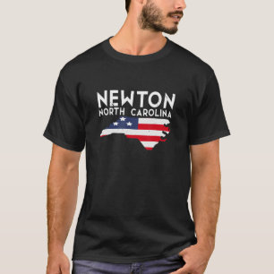 Newton North Carolina USA State America Travel T-shirt