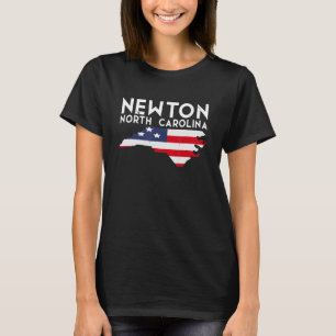 Newton North Carolina USA State America Travel T-shirt