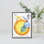 Newton Orbits Briefkaart (Staand voorkant)