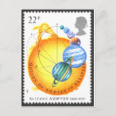 Newton Orbits Briefkaart (Voorkant)