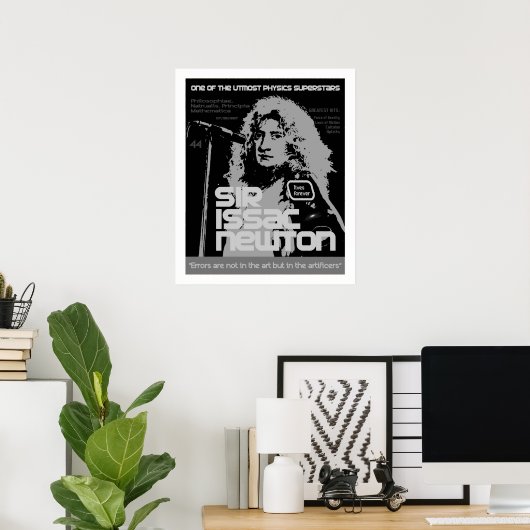Newton Poster (Thuiskantoor)