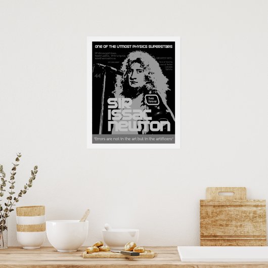 Newton Poster (Keuken)