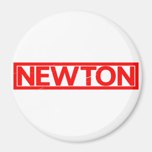 Newton Stamp Magneet (Voorkant)