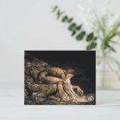 Newton William Blake Masonic Painting Briefkaart (Staand voorkant)