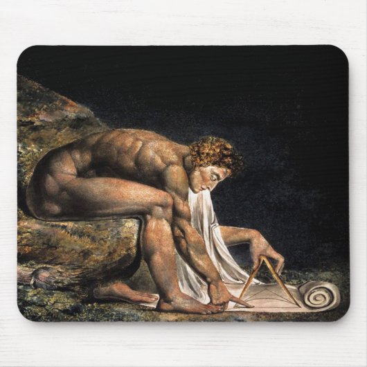 Newton William Blake Masonic Painting Muismat (Voorkant)
