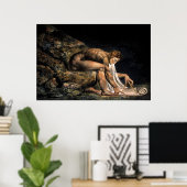 Newton William Blake Masonic Painting Poster Print (Thuiskantoor)