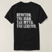 NewtonNewton Achternaam Newton S T-shirt (Design voorkant)