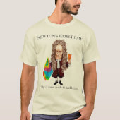 Newton's ergste wet t-shirt (Voorkant)