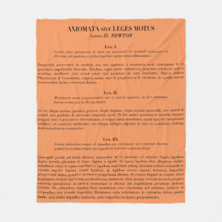 Newton's Laws of Motion fleece gooi deken-meloen