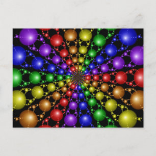 Newton's regenboogBriefkaart Briefkaart