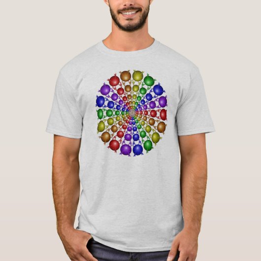 Newton's regenboogShirt T-shirt (Voorkant)