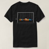 Newtons Space Balls Cradle T-shirt (Design voorkant)