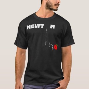 Newtons zwaartekracht wet 1 t-shirt