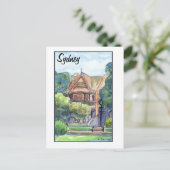 Newtown House Sydney Briefkaart (Staand voorkant)