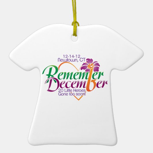 Newtown Memorial Ornament (Voorkant)