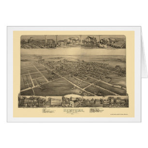 Newtown, PA Panoramic Map - 1893