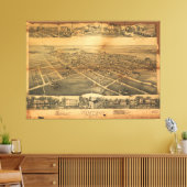 Newtown, Pennsylvania (1893) Canvas Afdruk (Insitu (Woonkamer))