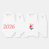 newyear gift box bedankdoosjes (Ongevouwen)