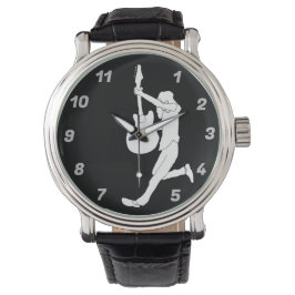 NewYear Midnight Electric Guitar Horloge