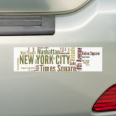 NewYork Bumpersticker (Op auto)