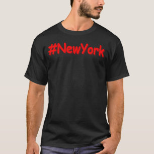 "#NewYork " Cute Design. Bestel nu T-shirt